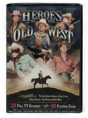 Heroes of the Old West (DVD 4-Disc Set) NEW